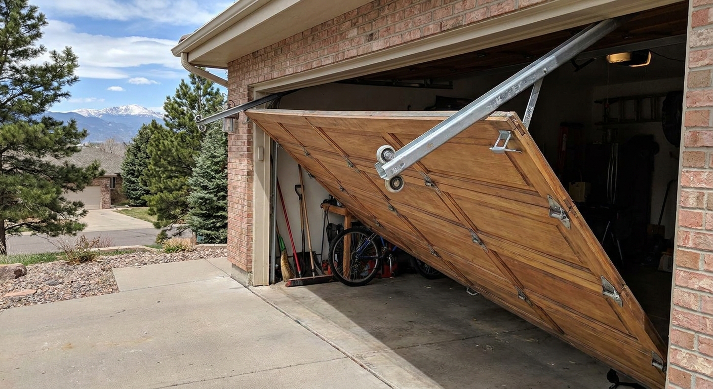 Why Does Your Garage Door in Dallas-Fort Worth Keep Coming Off Track?