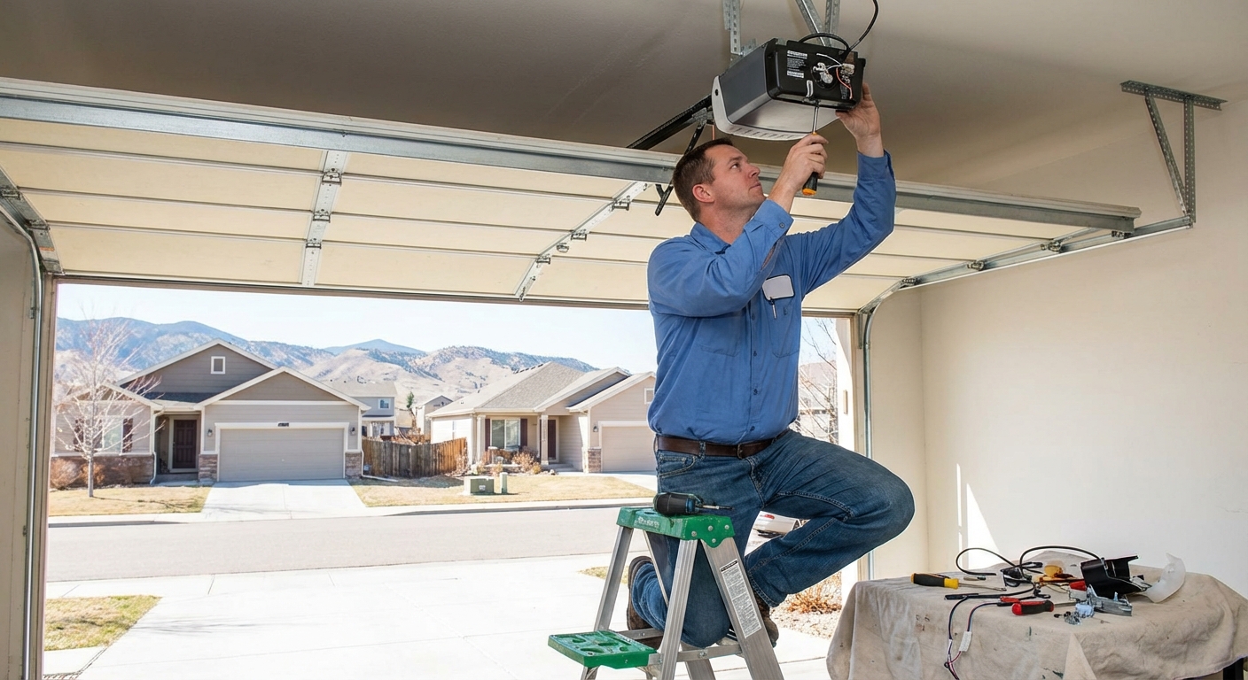Garage Door Opener Repair in Arvada