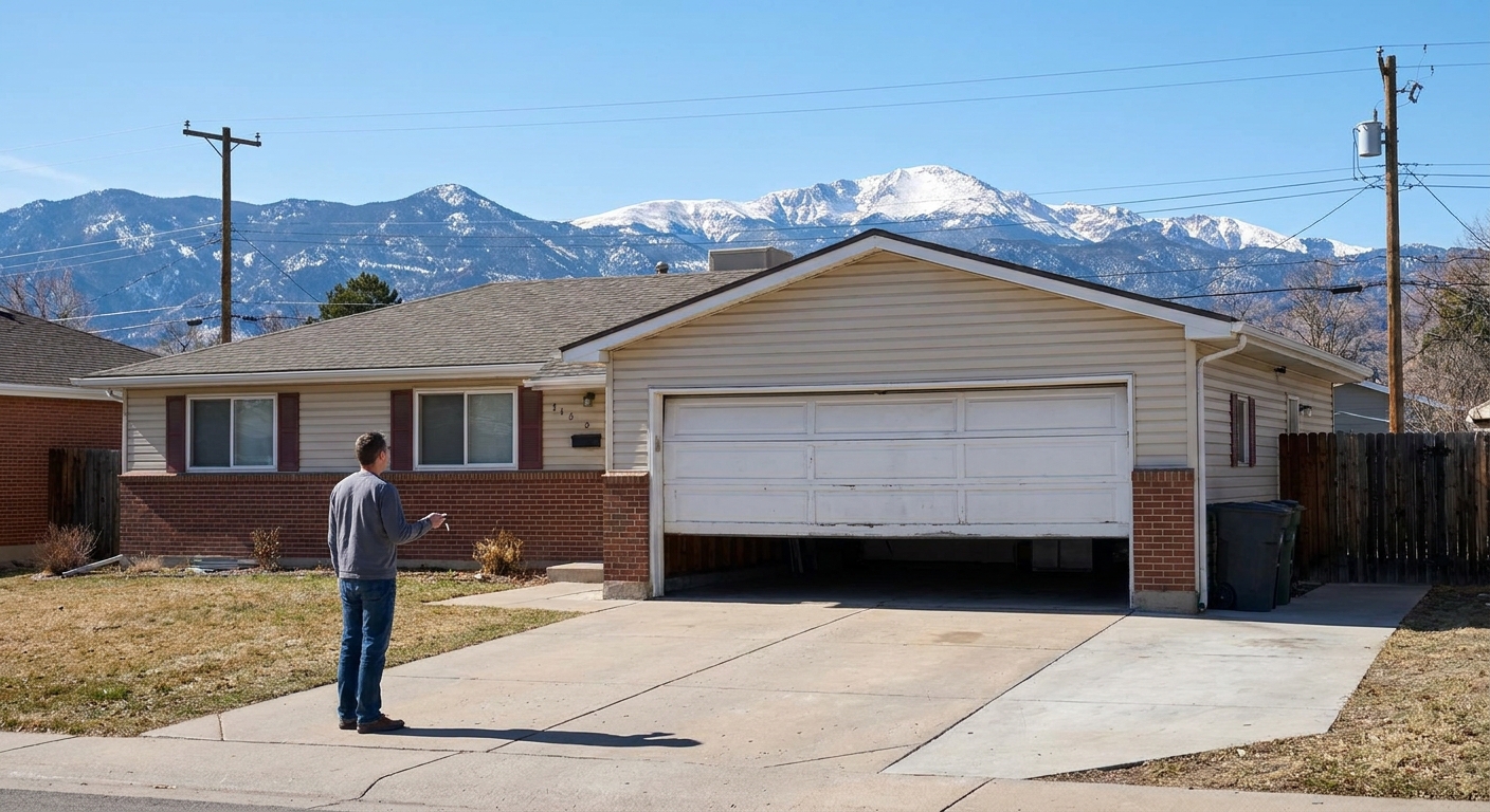 What Causes a Garage Door in Denver to Open by Itself?