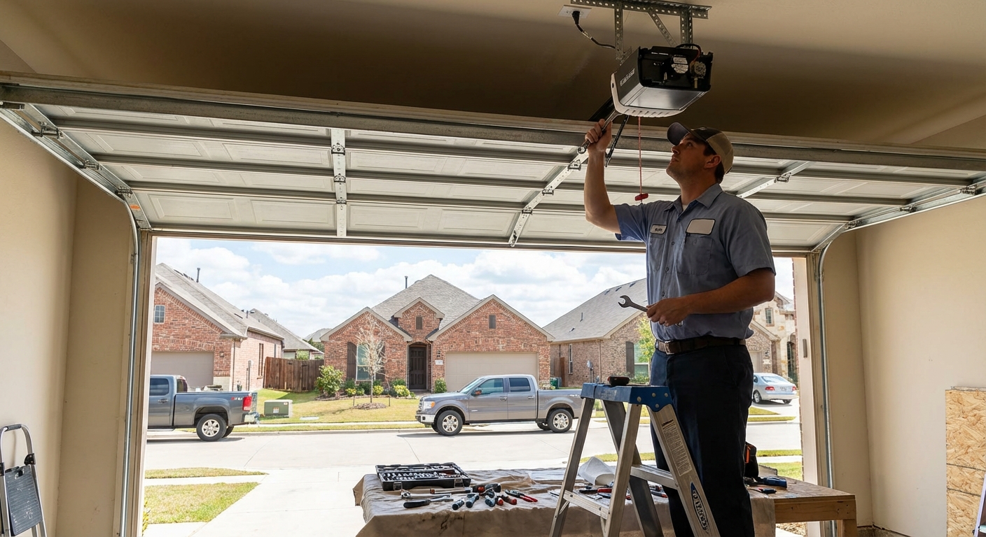 Garage Door Opener Repair in Dallas-Fort Worth