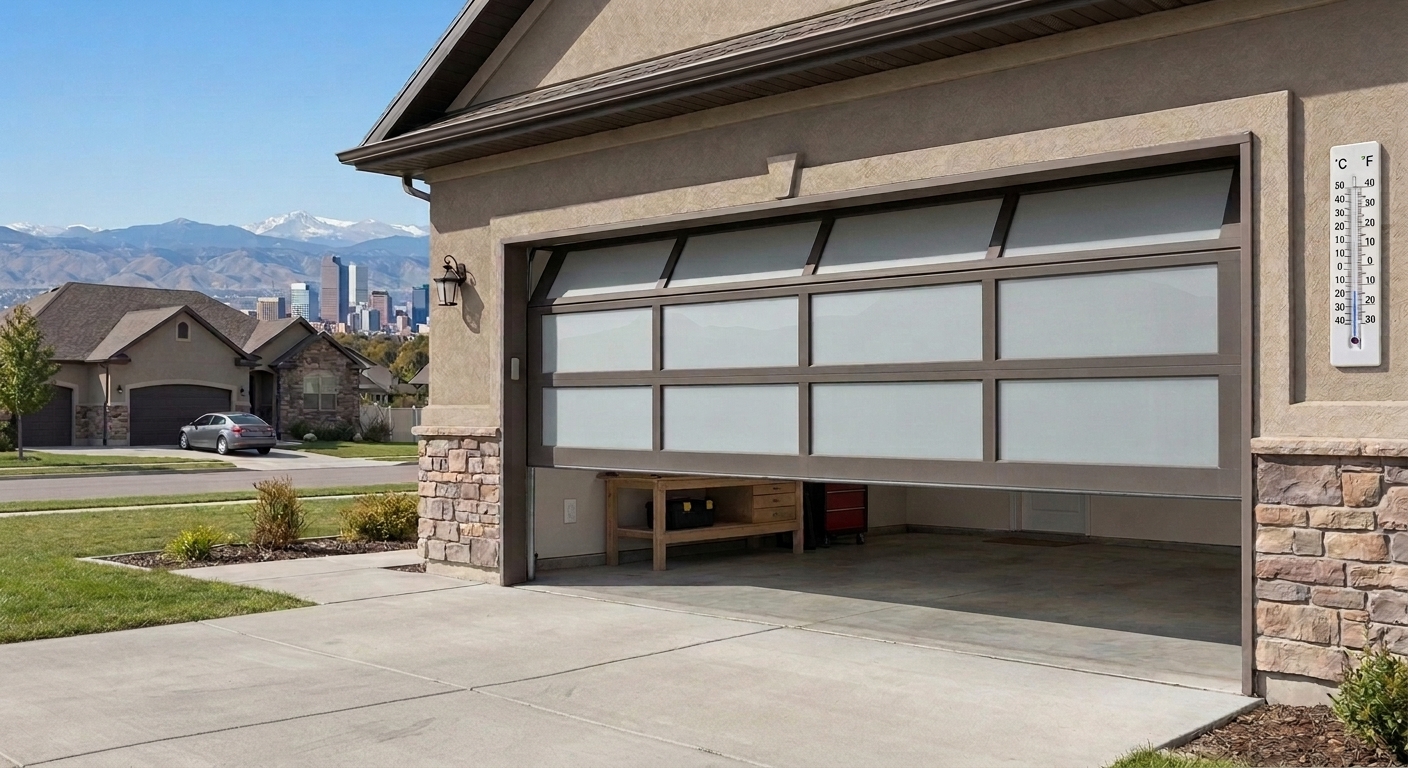 Garage door in Denver opening by itself due to technical malfunction