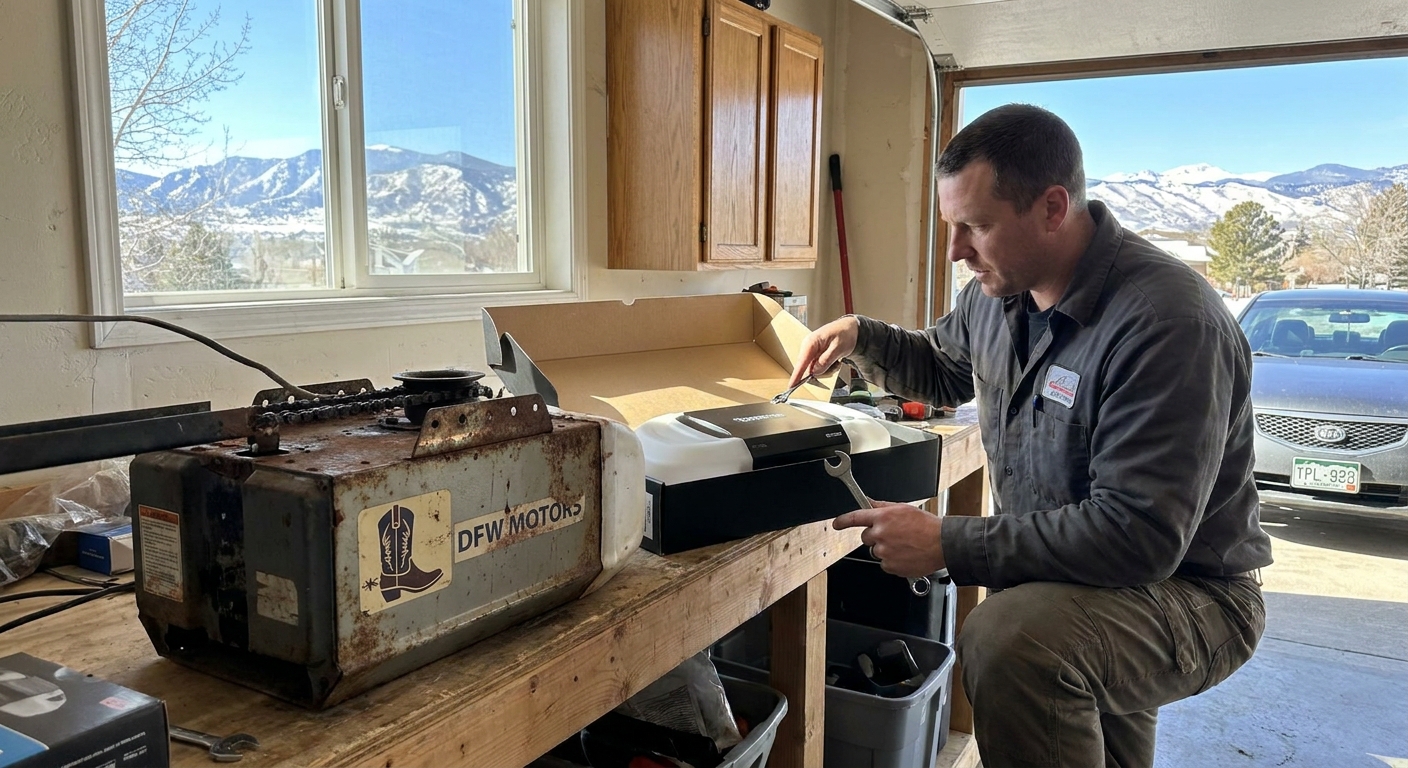 Can a Garage Door Opener in Dallas-Fort Worth Be Too Old to Repair?