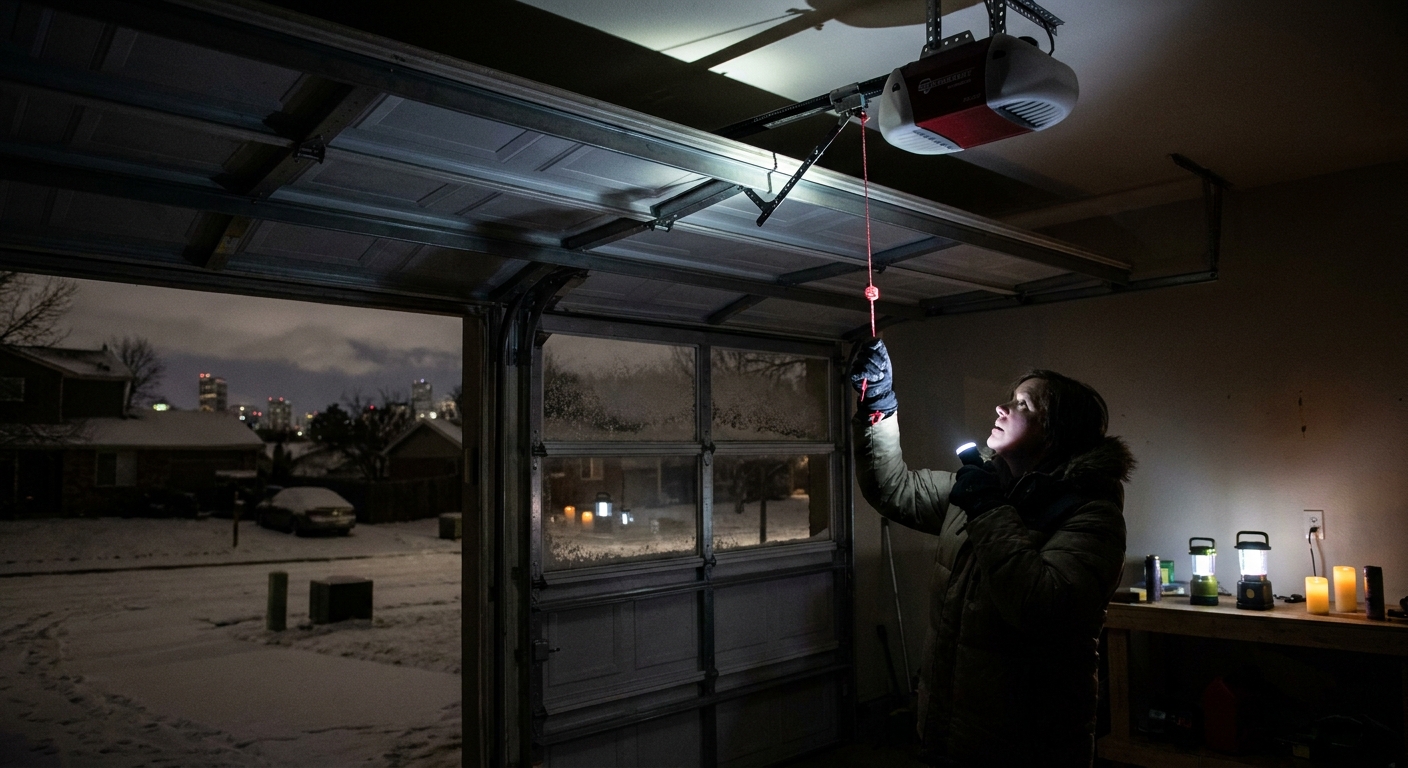 Can You Open a Garage Door in Denver During a Power Outage?