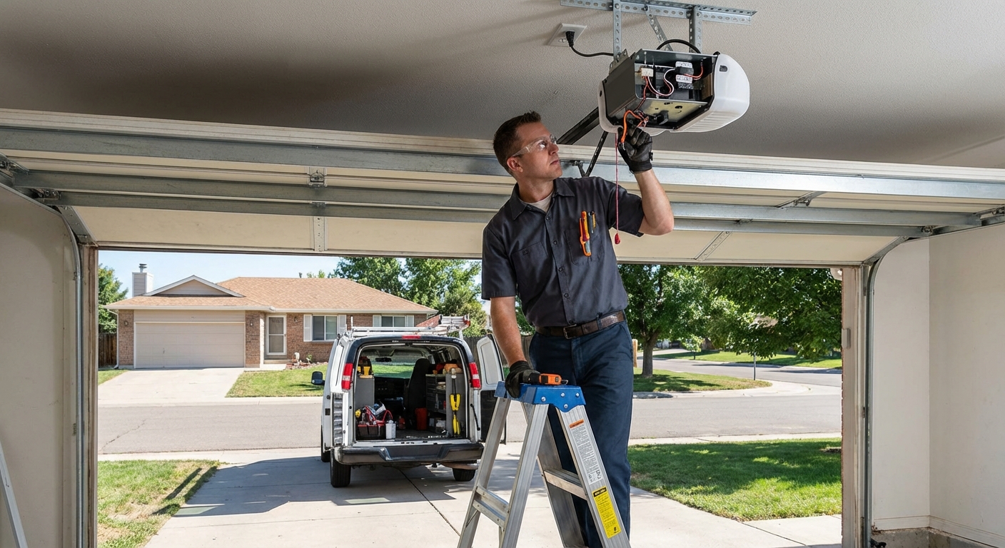 Garage Door Opener Repair in Thornton