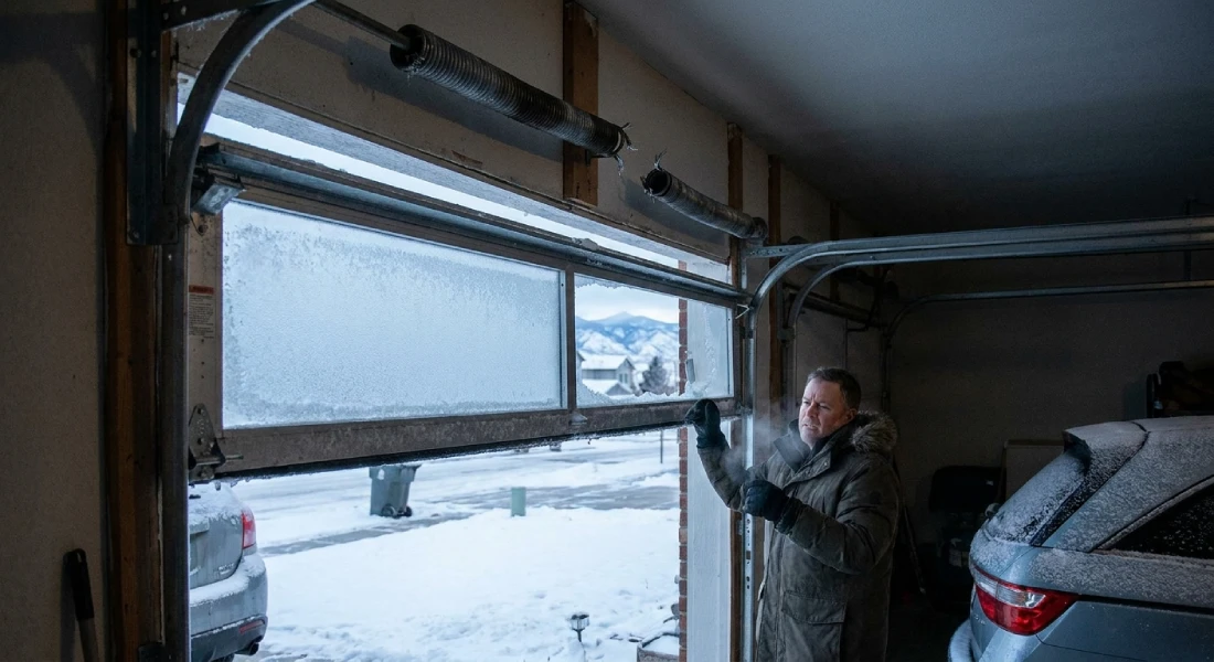Can Cold Weather Cause Garage Door Springs in Denver to Break?